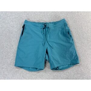 Ten Thousand Interval Compression Lined Athletic Shorts (Men's Medium) Blue - 7"